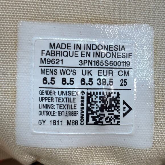 🔴 Converse Chuck Taylor 70 Women`s Size 8.5 Red White Athletic Shoes M9621 - Picture 8 of 8